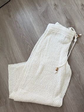 Abercrombie swim coverup knit pants